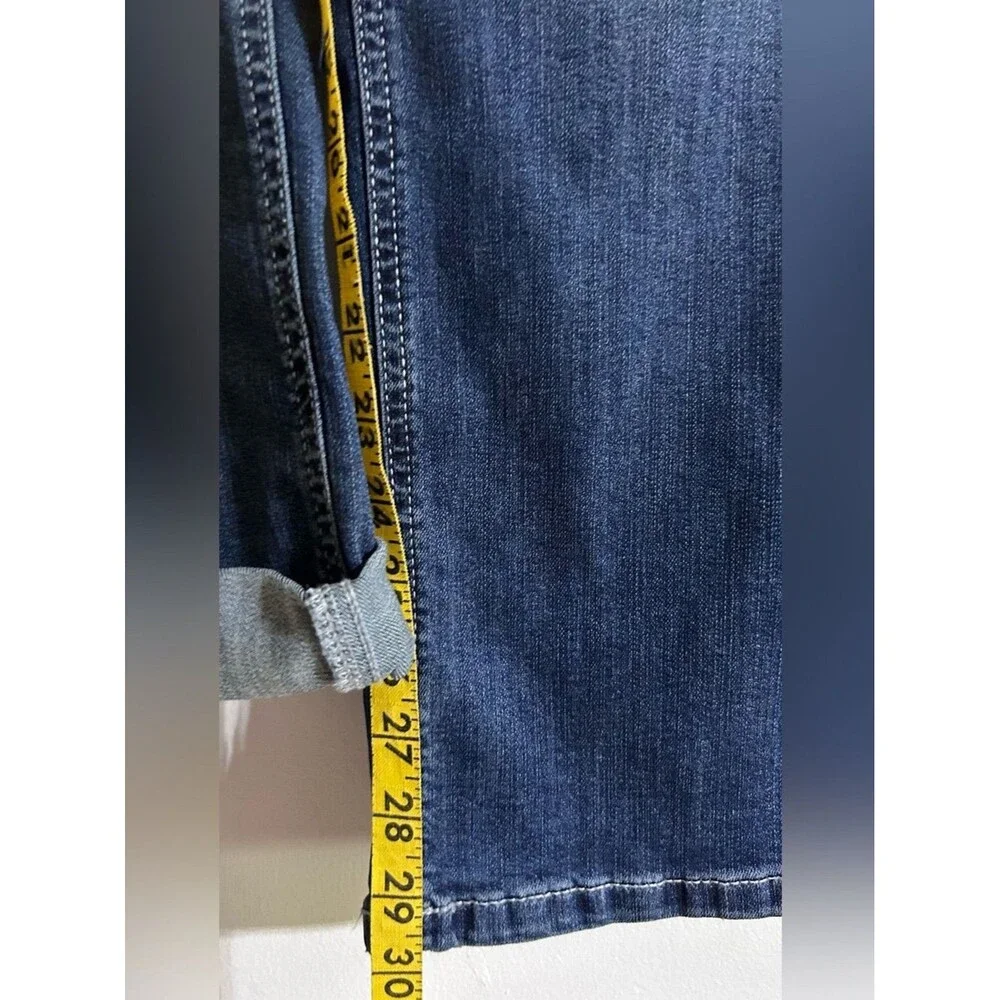 Maurice’s Short High Rise Curvy Women’s Jeans Straight NWT Dark Blue Size 16